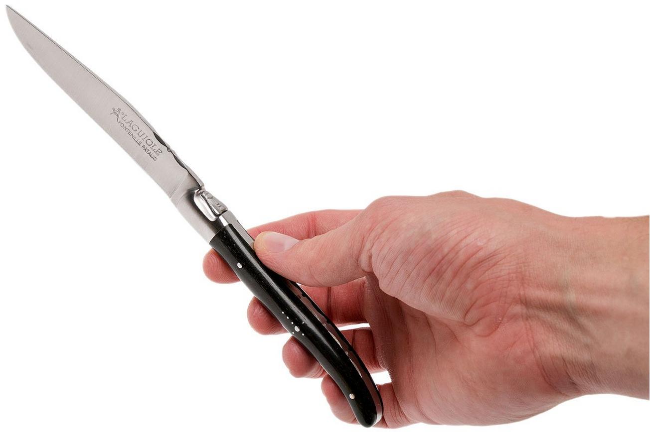 Fontenille Pataud 2dlg steakmessenset, ebony hout