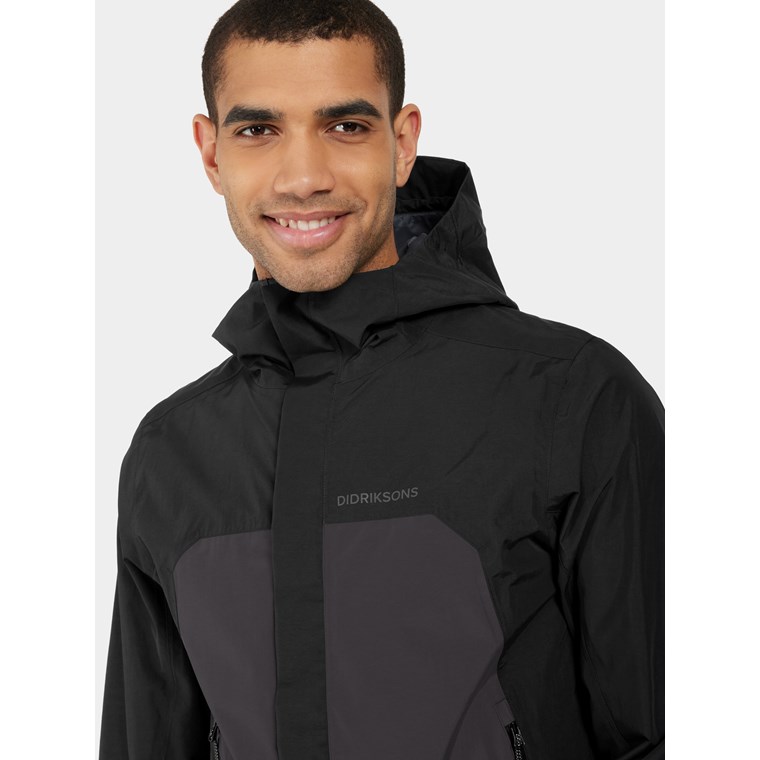 Didriksons Grit Usx Jacket 3 Black