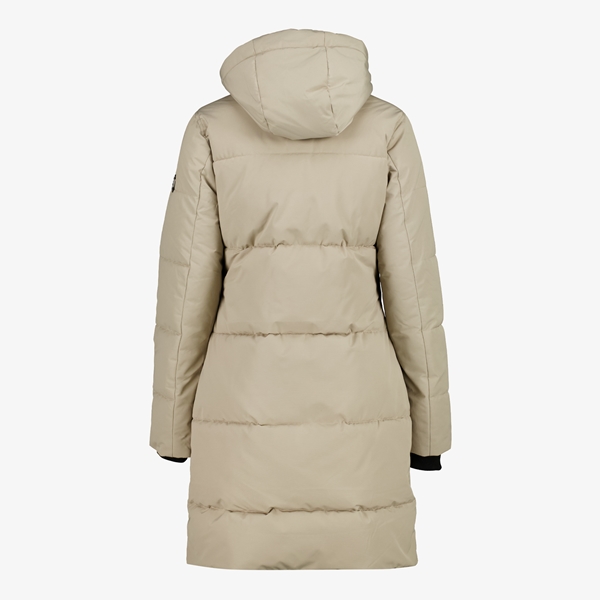 Kjelvik gewatteerde dames outdoor jas beige