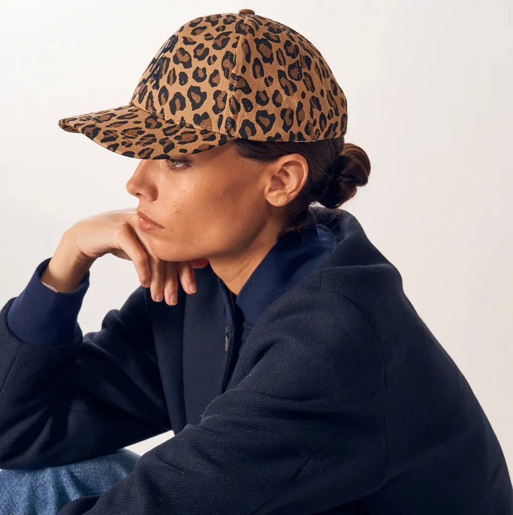 Casquette Léopard Nelaton Parisienne et alors