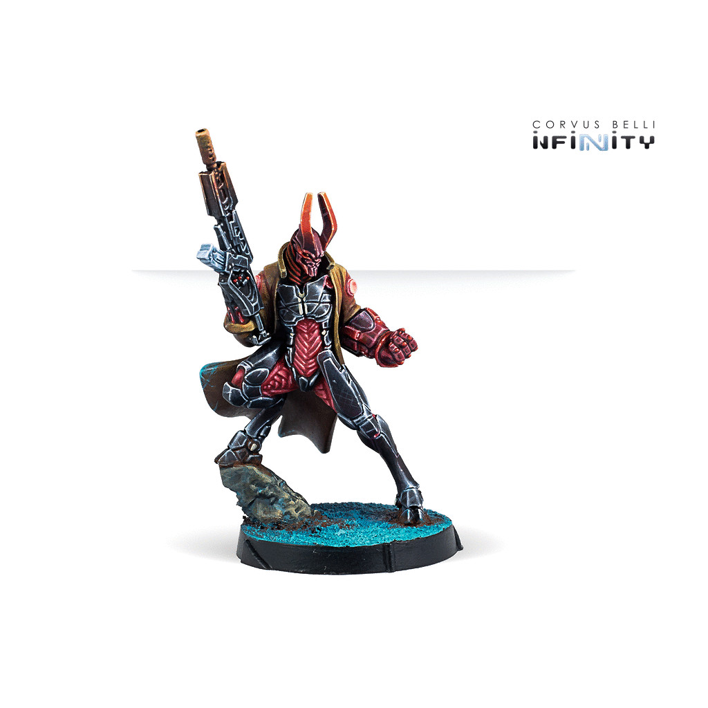 Infinity - Combined Army - Agent Dukash (MULTI Rifle)