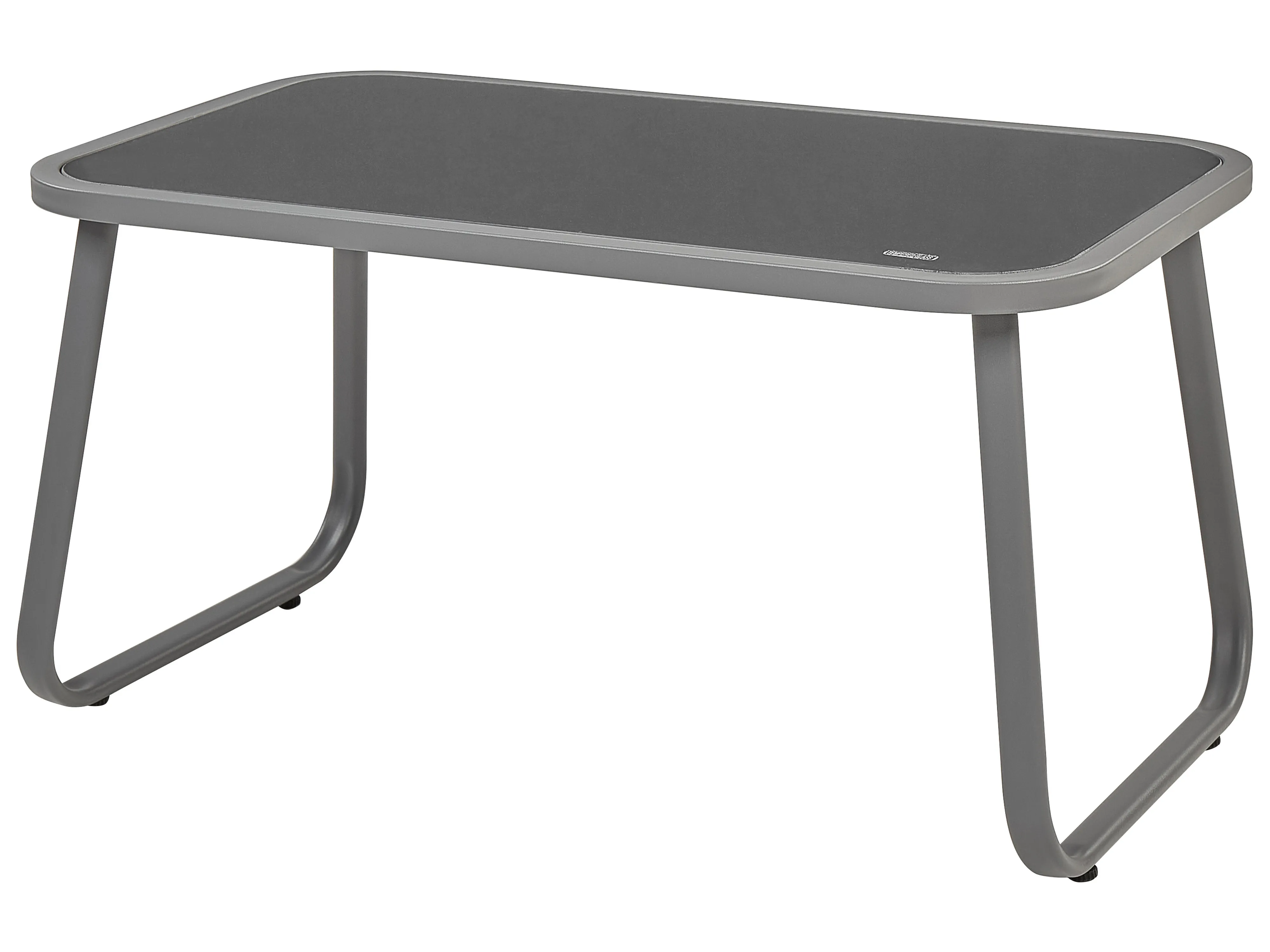 Loungeset met tafel 4-zits BARREA Metaal Grijs