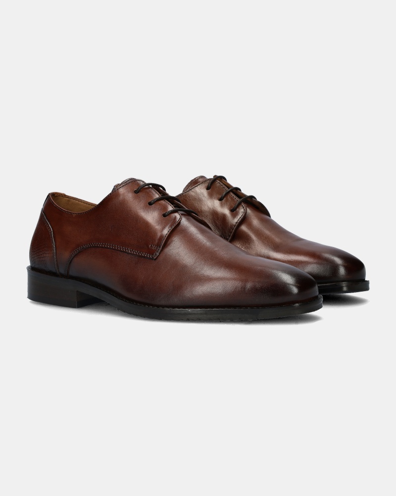 Nelson Lage nette schoenen  - cognac