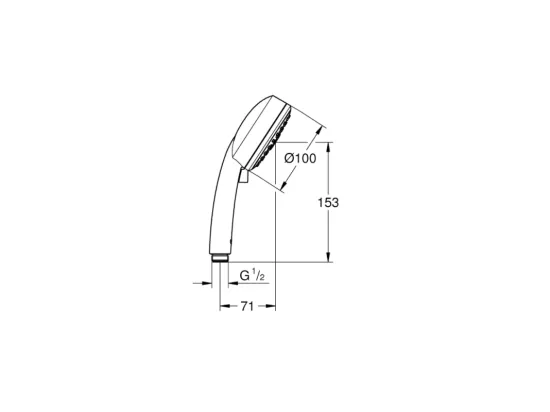 Grohe - Ensemble douche Tempesta Cosmopolitan 100