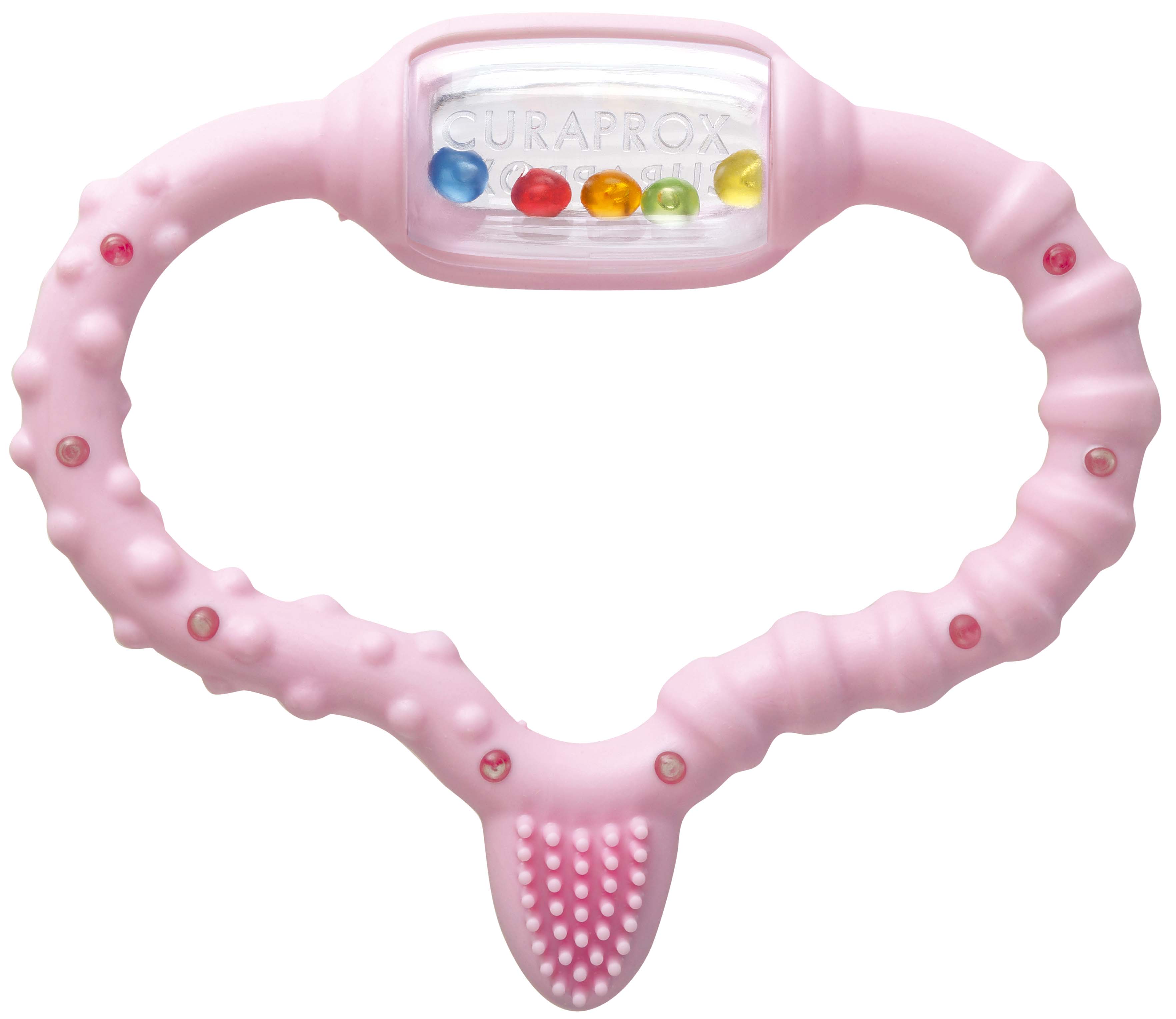 CURAPROX baby Beissring<br>1 Stück, pink