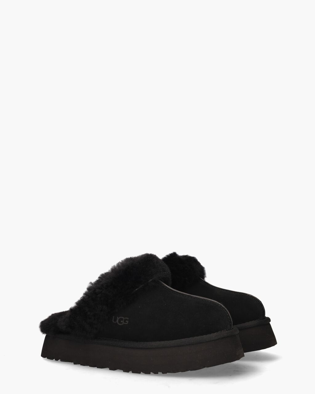 UGG Disquette Slipper Black Damespantoffels