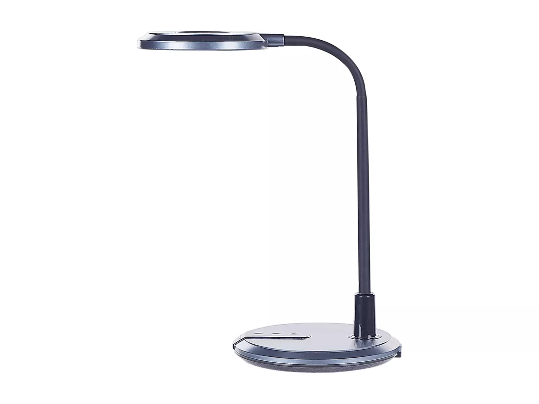 Lampe de bureau LED COLUMBA Réglable Métal Noir