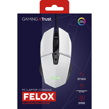 Trust GXT109W Felox gaming mus