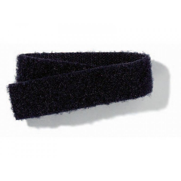Klettband Back to Back schwarz