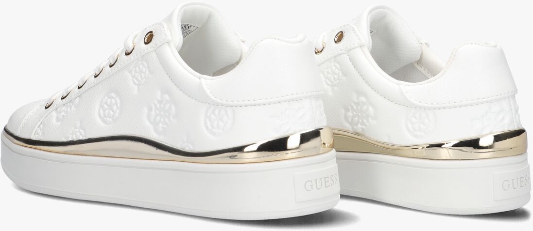 GUESS witte guess lage sneakers bonny