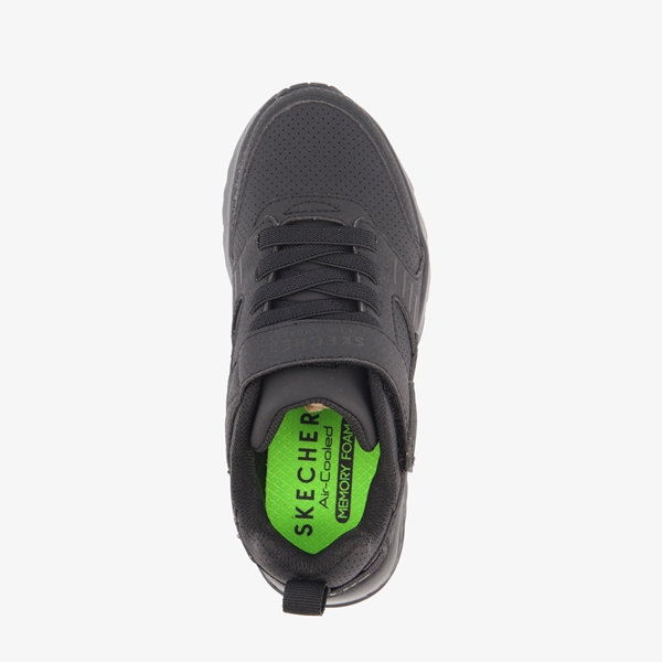 Skechers Uno Lite Donex zwarte kinder sneakers