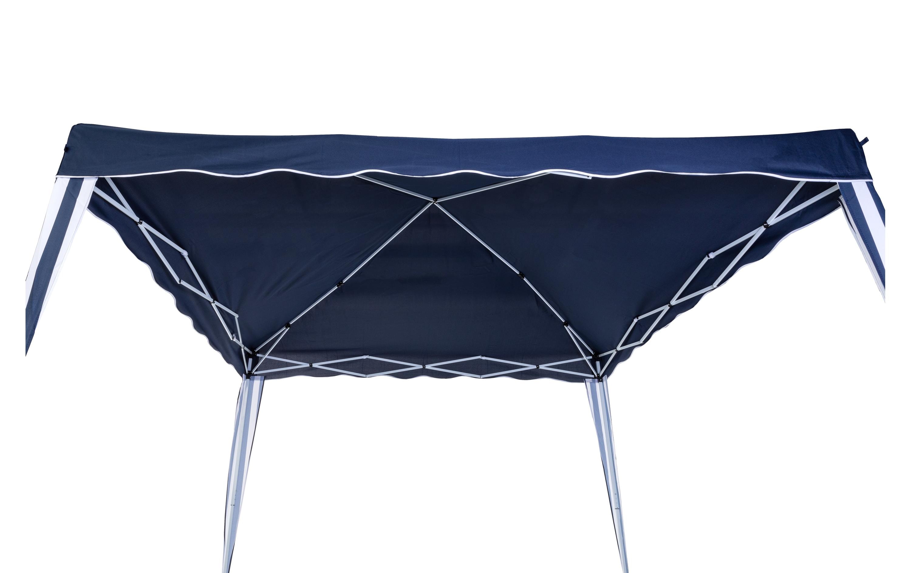 Pavillon F00963, 3 x 3 m, faltbar, Blau<br>Schutz vor Sonneneinstrahlung und leichtem Nieselregen