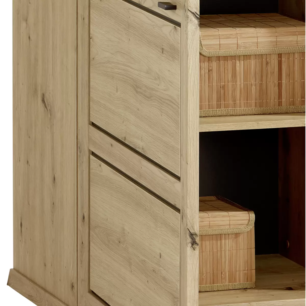 Vitrine Harvey Artisan Eiche,anthrazit