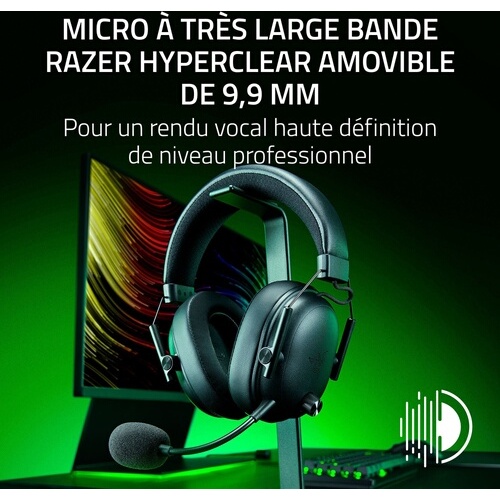 Casque PC Razer BlackShark V3 Noir - E-sports sans fil