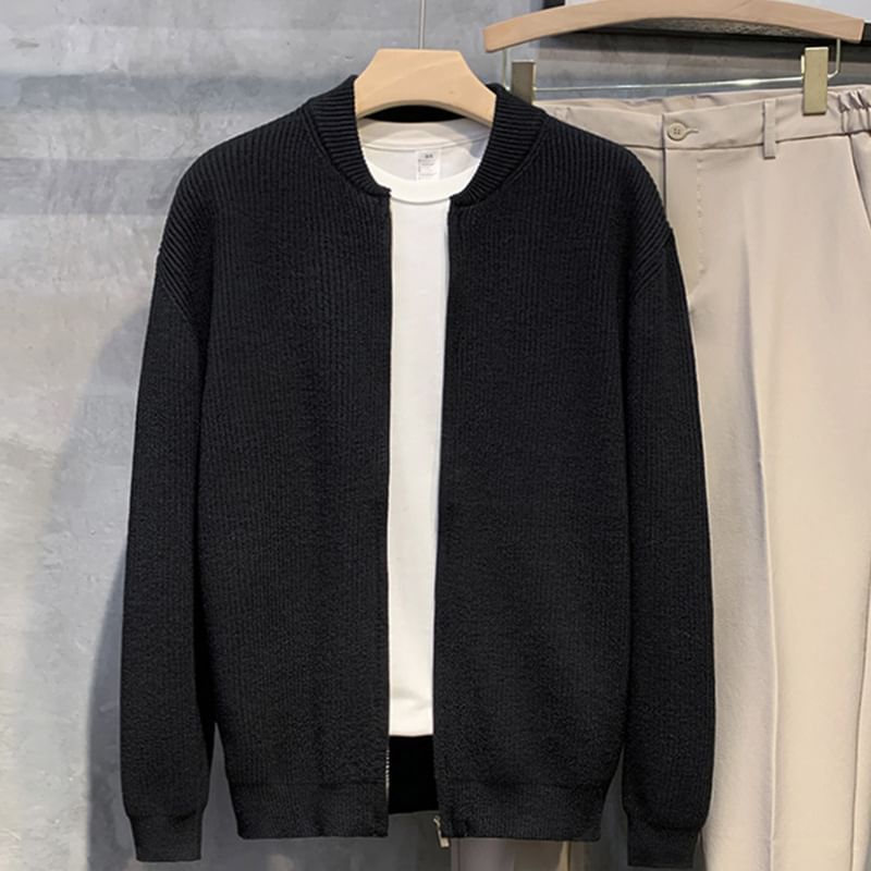 Savenne - Effen vest met rits
