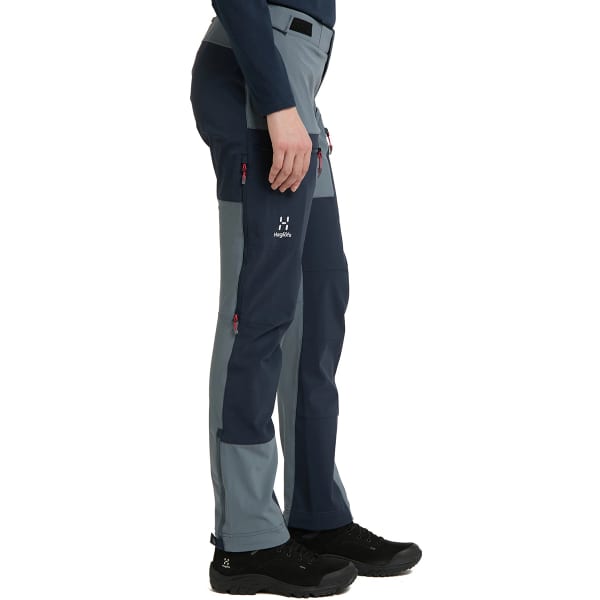 Pantalon alpinisme HAGLÖFS ROC SIGHT SOFTSHELL PANT W STEEL BLUE/TARN BLUE