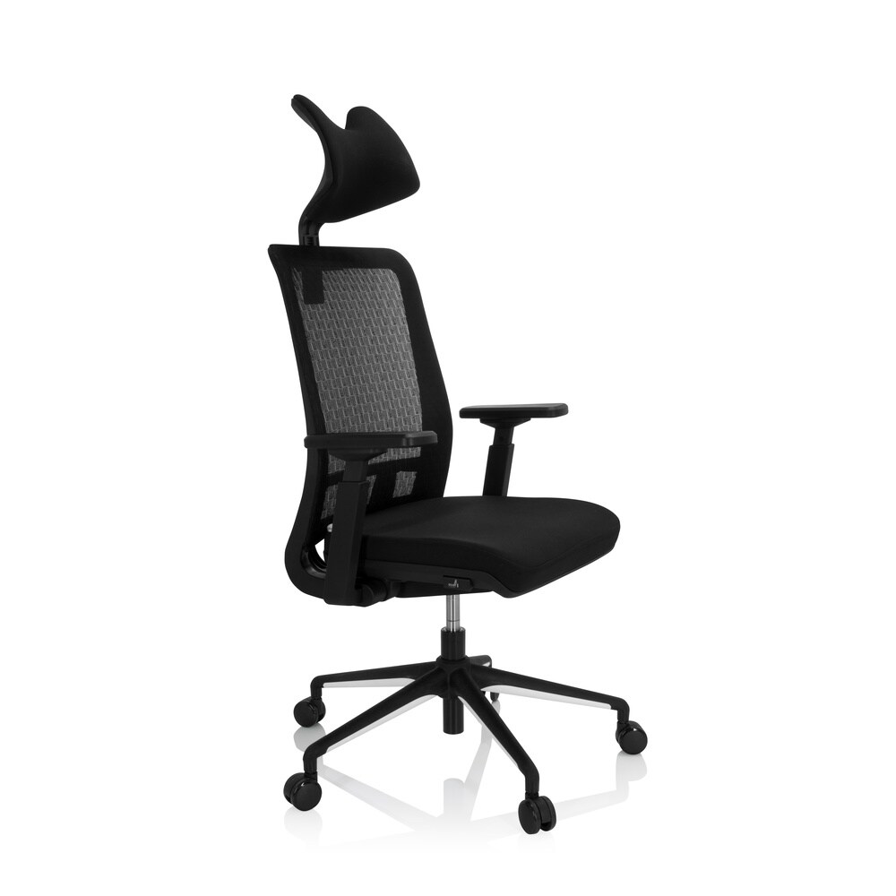 Profi Bürostuhl SKATE MA Stoff/Netzstoff mit Armlehnen hjh OFFICE