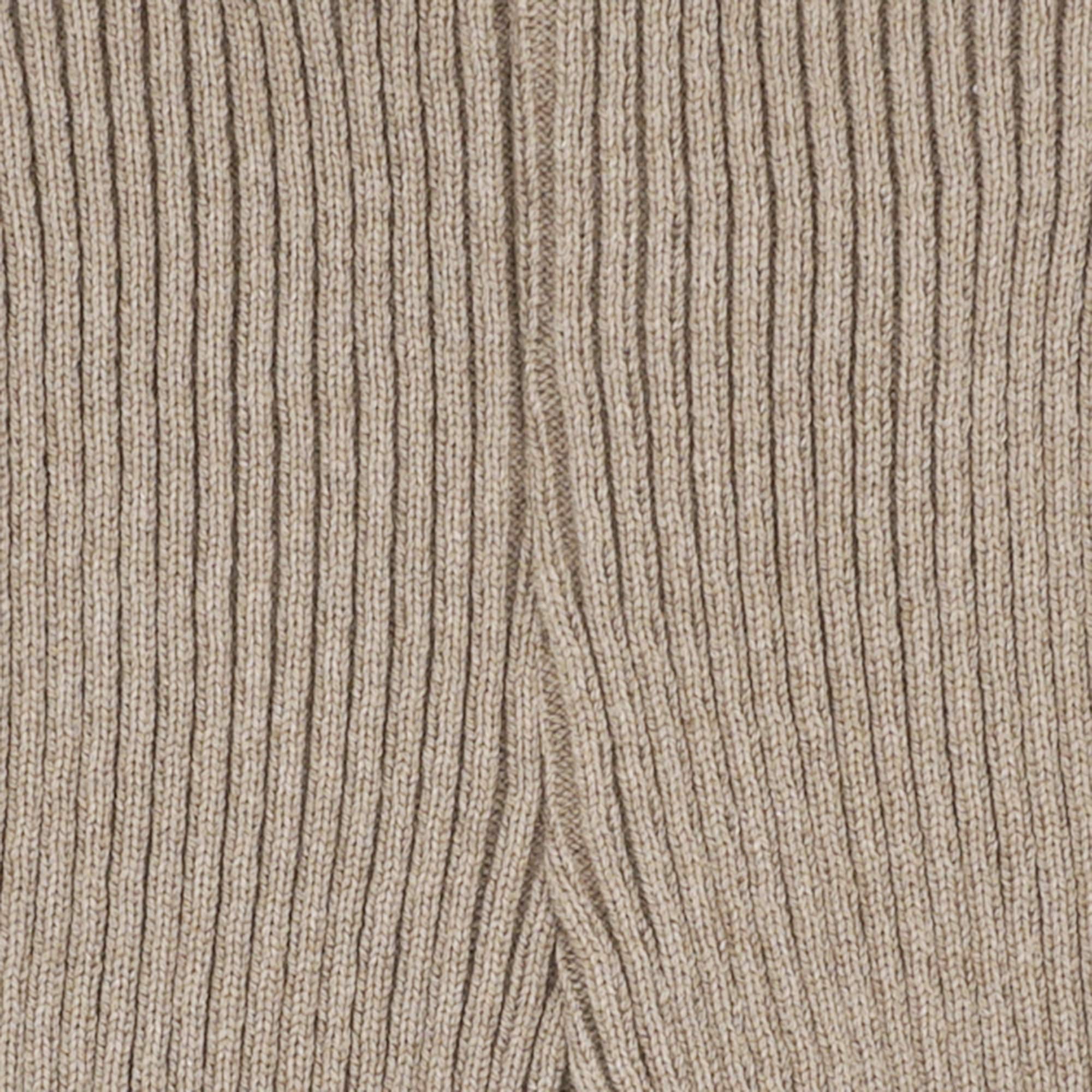 MAXIMO Leggings  Baumwolle, Rippstrick, breiter Umschlag am Bein, Gummizug
