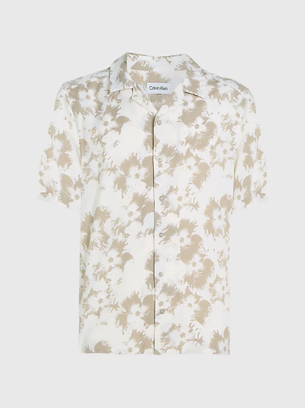 Camisa com estampa floral