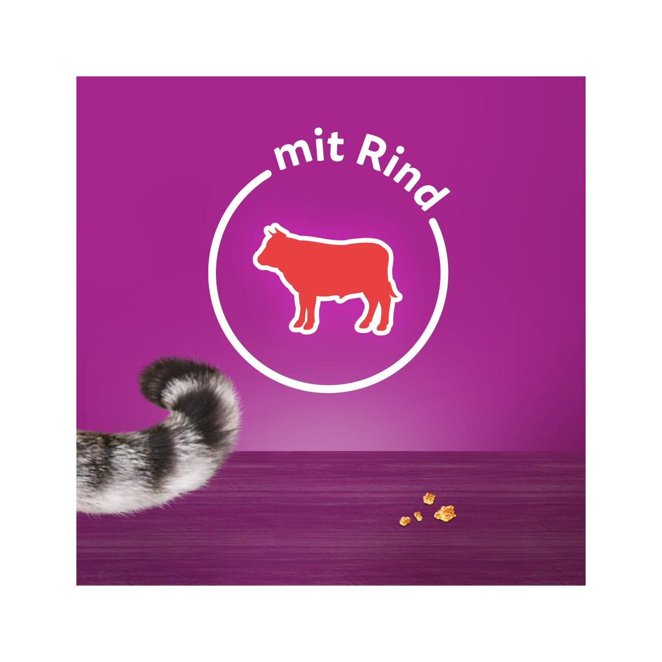 Whiskas Snacks, Knuspertaschen Rind 6x60 g