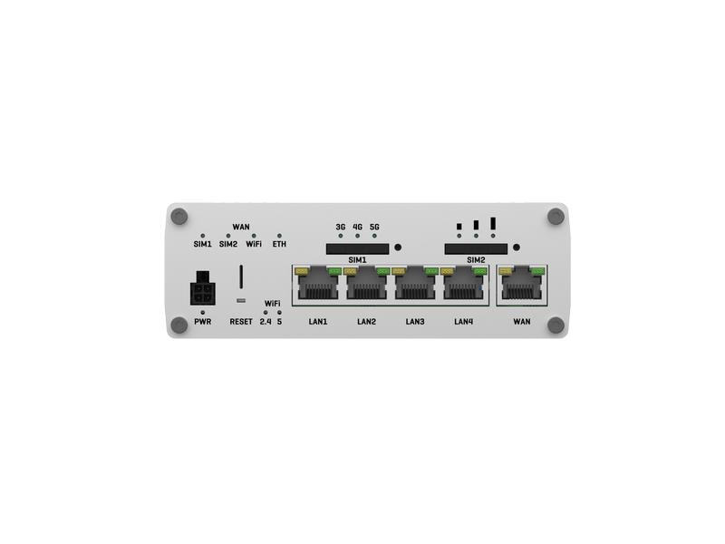 Teltonika LTE-Industrierouter RUTX50 5G, WiFi-5, 5x GE LAN RUTX50 Industrierouter 5G/LTE