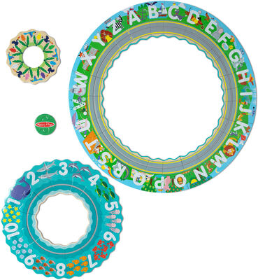 Melissa & Doug Gulvpuslespill og Lekesett Shore 48 Brikker