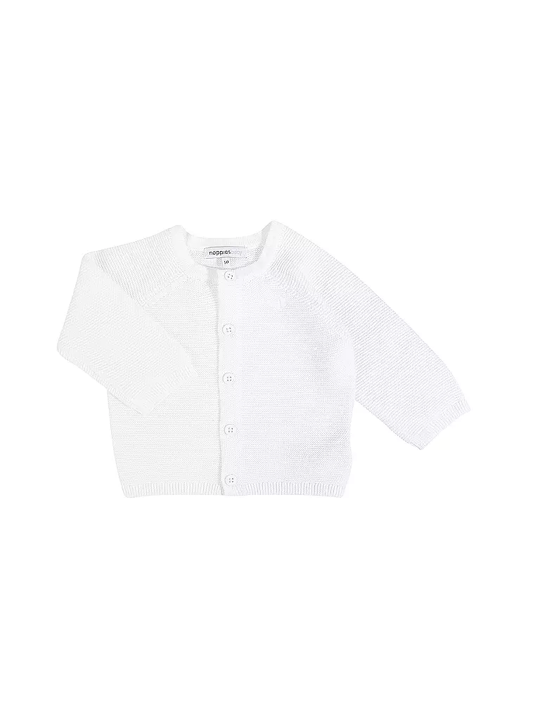 NOPPIES Baby Cardigan weiss
