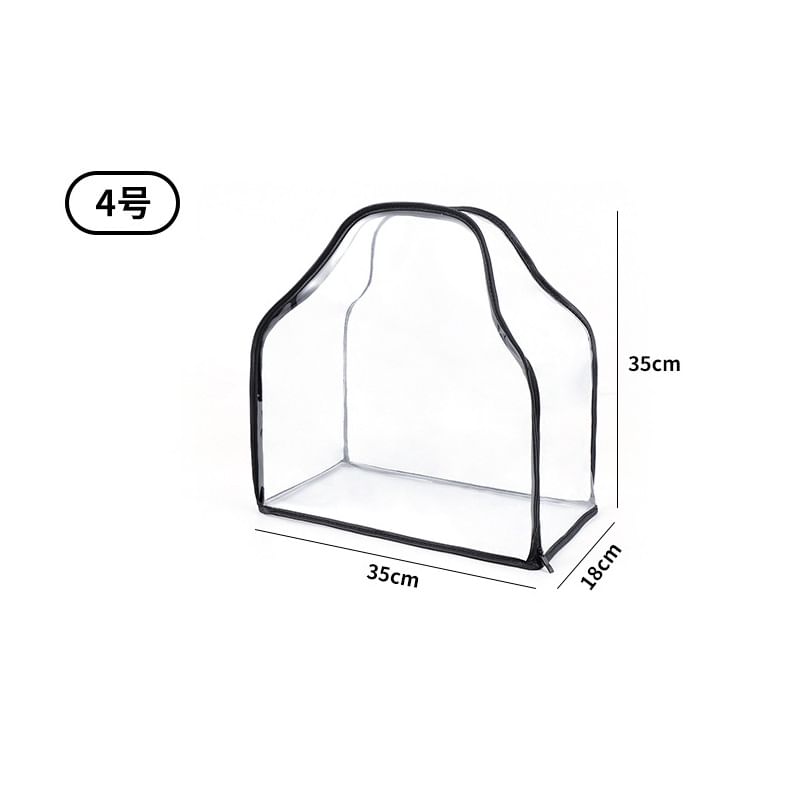 Evorest Bags - Transparante PVC handtas stofhoes (verschillende ontwerpen)