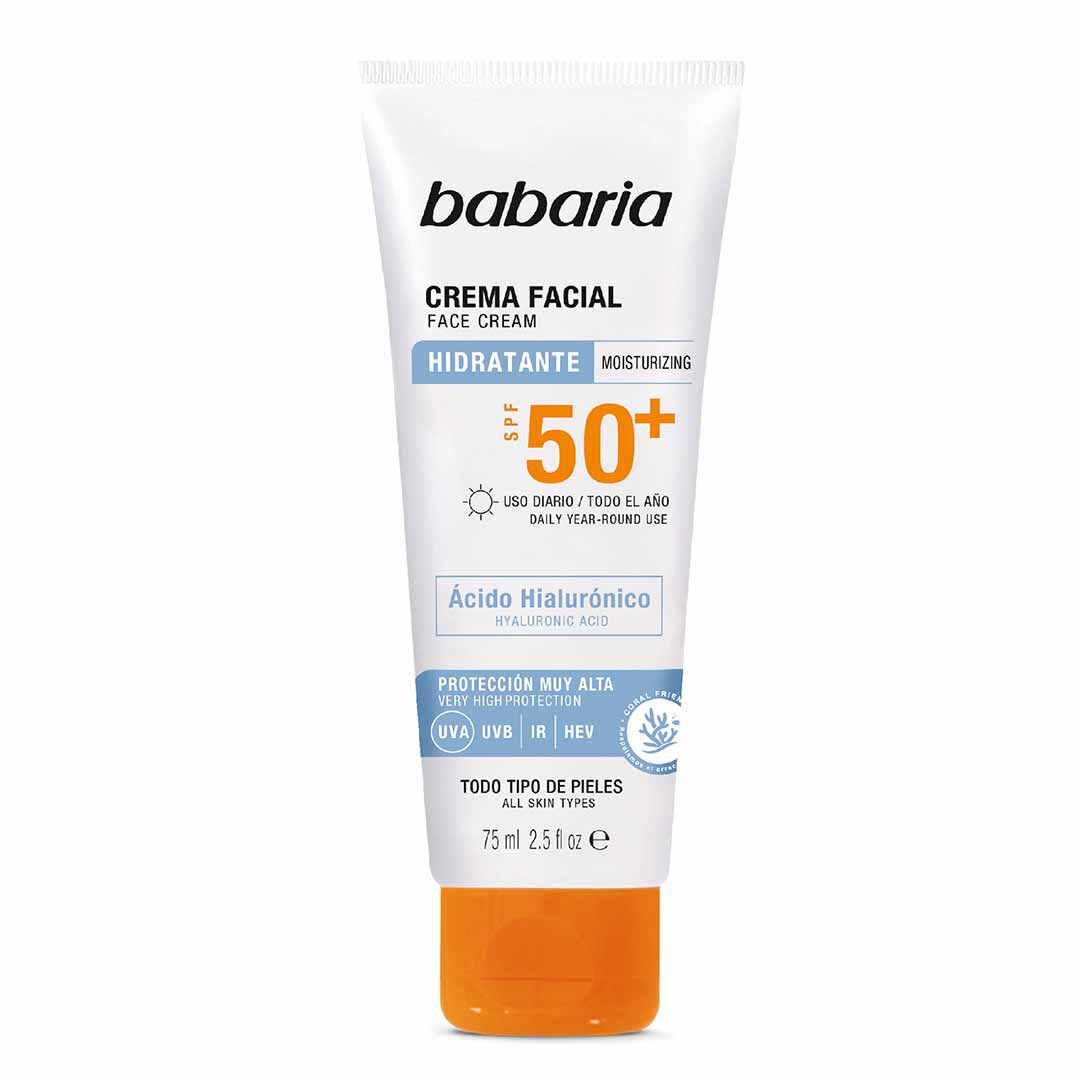Creme Facial Ácido Hialurônico Solar SPF50+ - 75ml