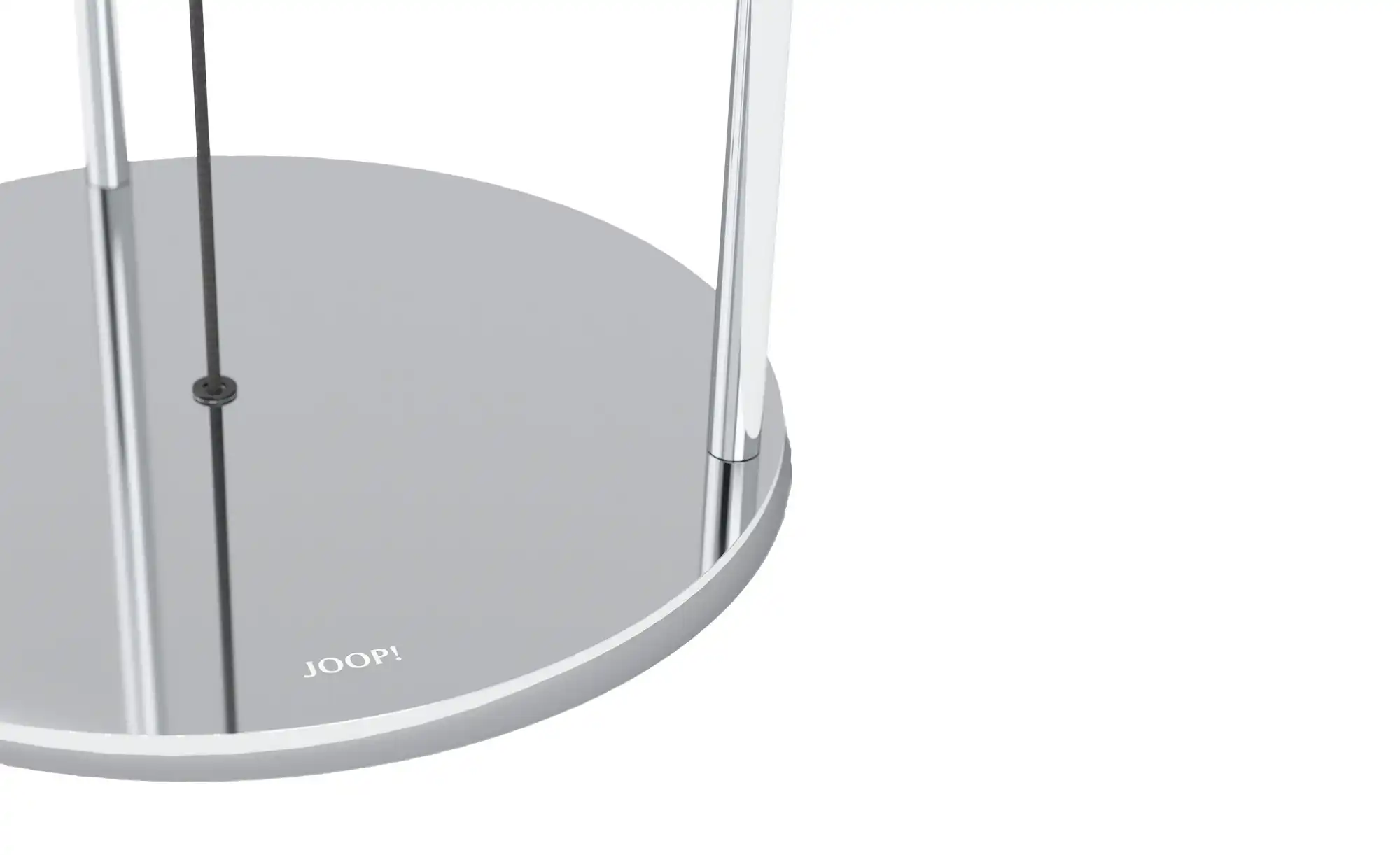 JOOP! Stehleuchte 1-flammig Textil Round Lights Chrome
