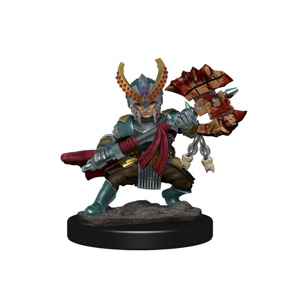 D&D Icons of the Realms Premium Figures - Halfling Fighter Female