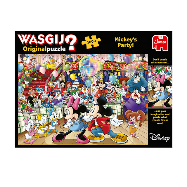 Wasgij Original Disney Mickey’s Party! Puslespill 1000 brikker