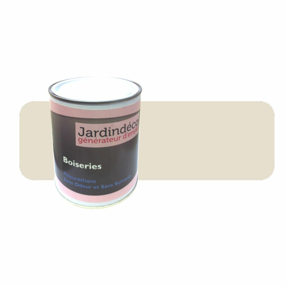 Peinture beige pour meuble en bois brut 1 litre