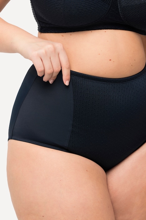 Miederhose, High Waist, Jacquard-Einsatz