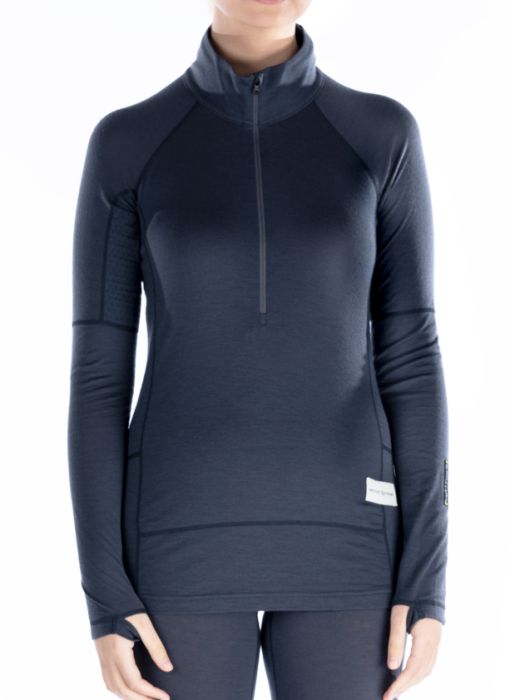 Boulder 125 1/4 Zip Women uldundertrøje