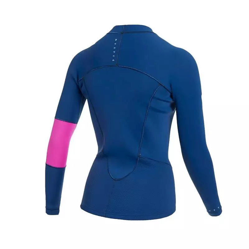 Top néoprène femme MYSTIC Lunar L/S 2mm Summer Blue