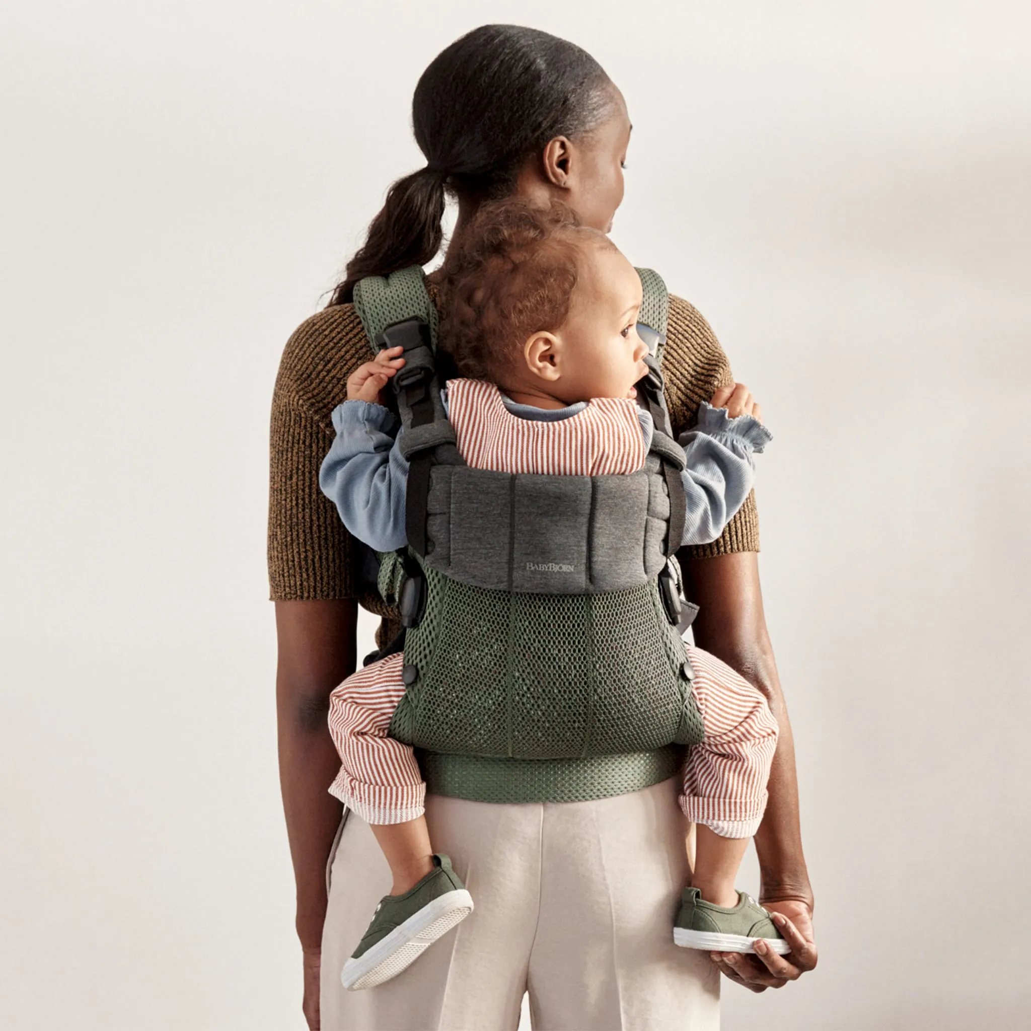 Babybjorn Porte-Bébé Harmony - Vert Foncé 3D mesh