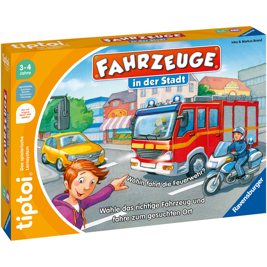 Ravensburger tiptoi® Fahrzeuge in der Stadt