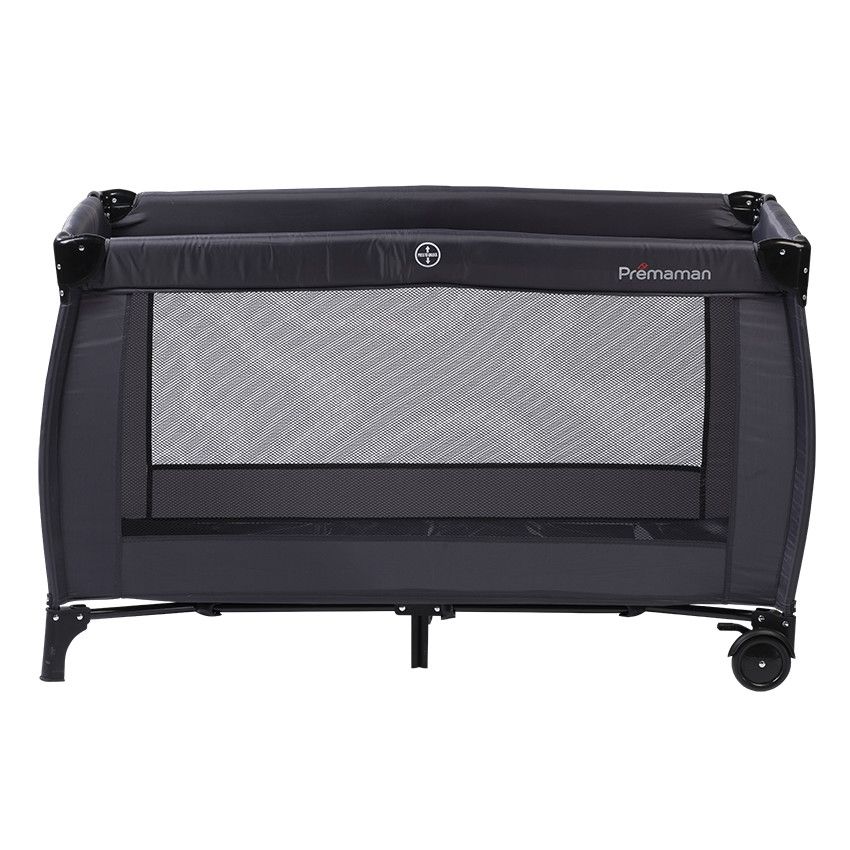 Lit de voyage Top - Anthracite - Ecru