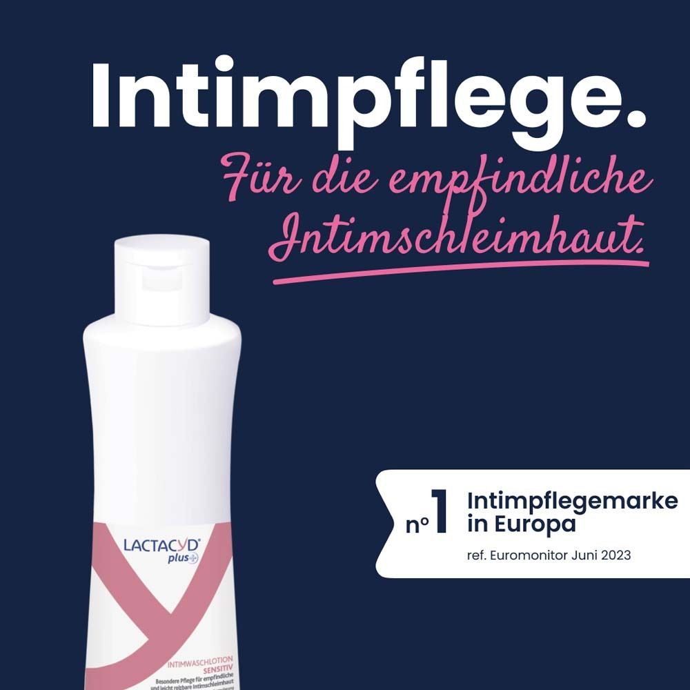 LACTACYD® Plus+ sensitive