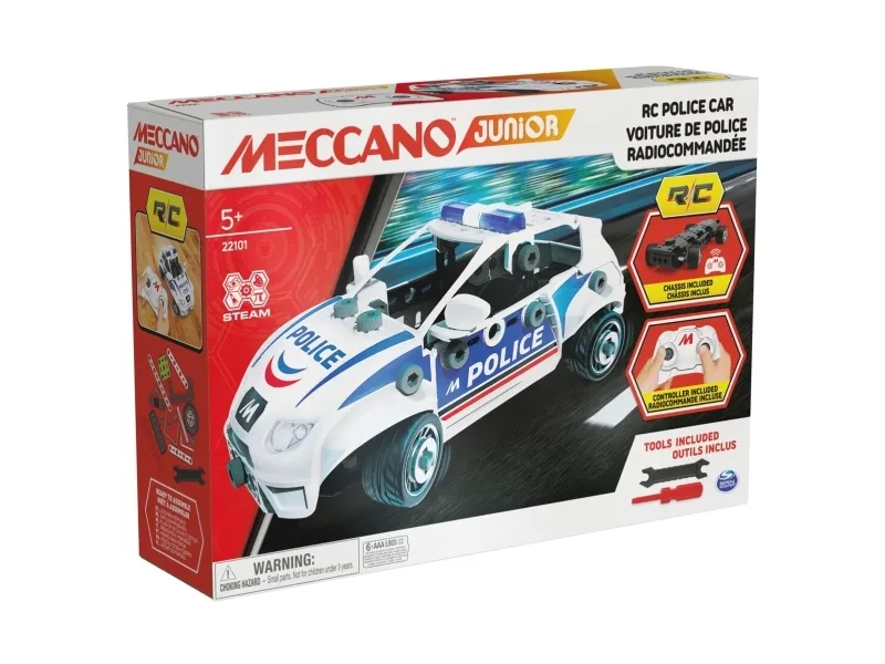 Meccano JR RC politibil