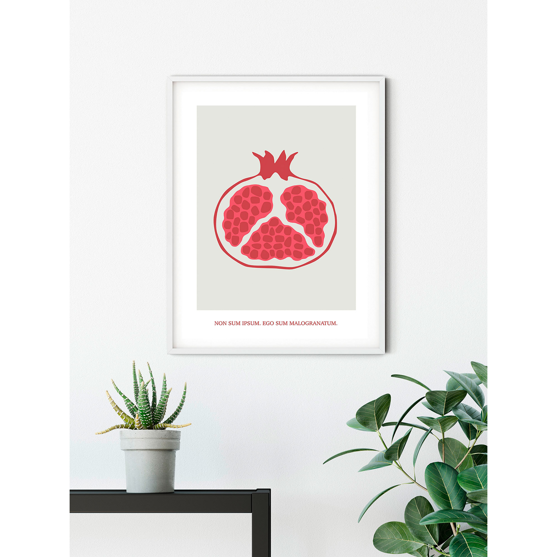 Wandbild CULTIVATED POMEGRANATE - 50x70 cm
