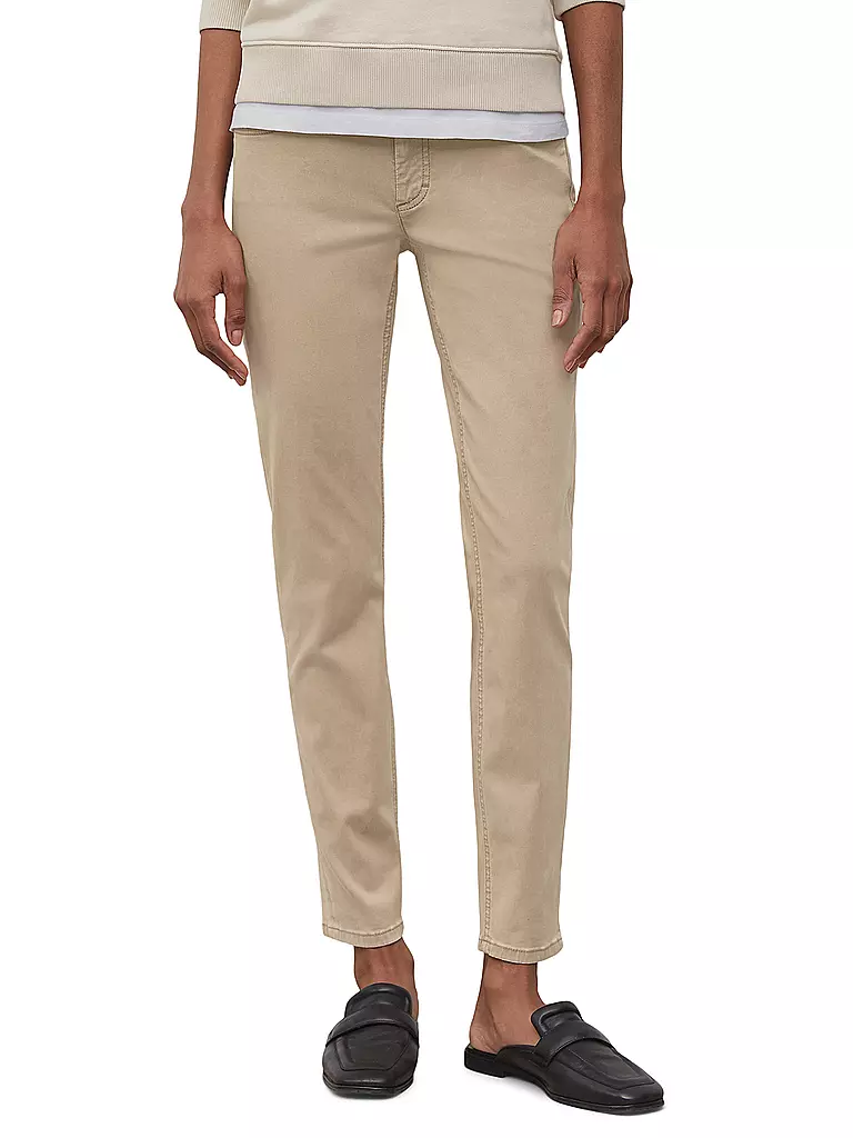 MARC O'POLO Hose Slim Fit  beige