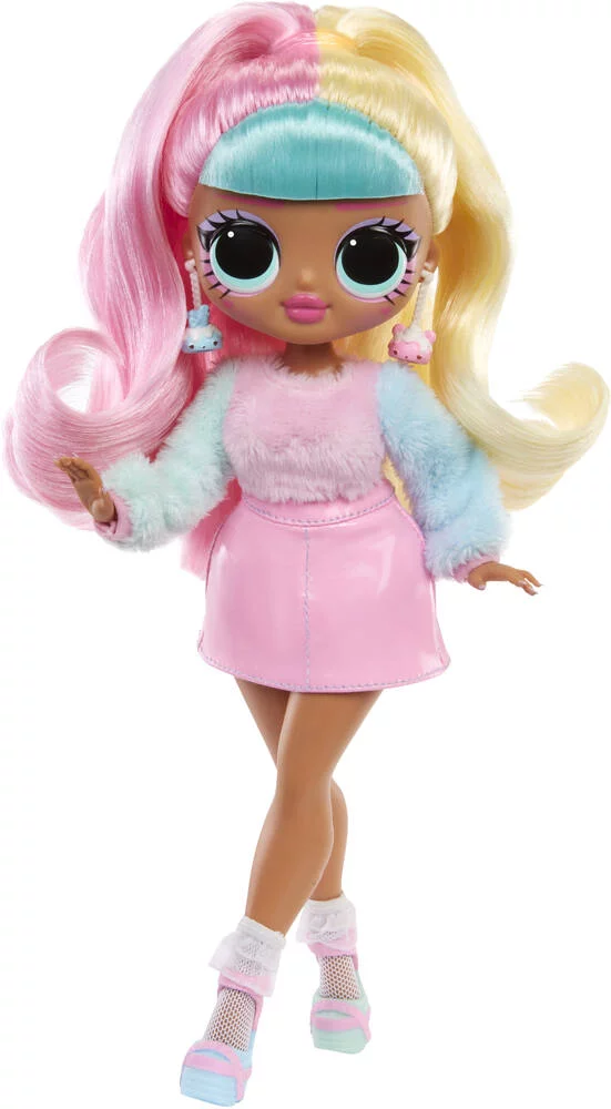 LOL SURPRISE - OMG SWEET NAILS™ -  POUPEE MANNEQUIN CANDYLICIOUS SPRINKLES SHOP