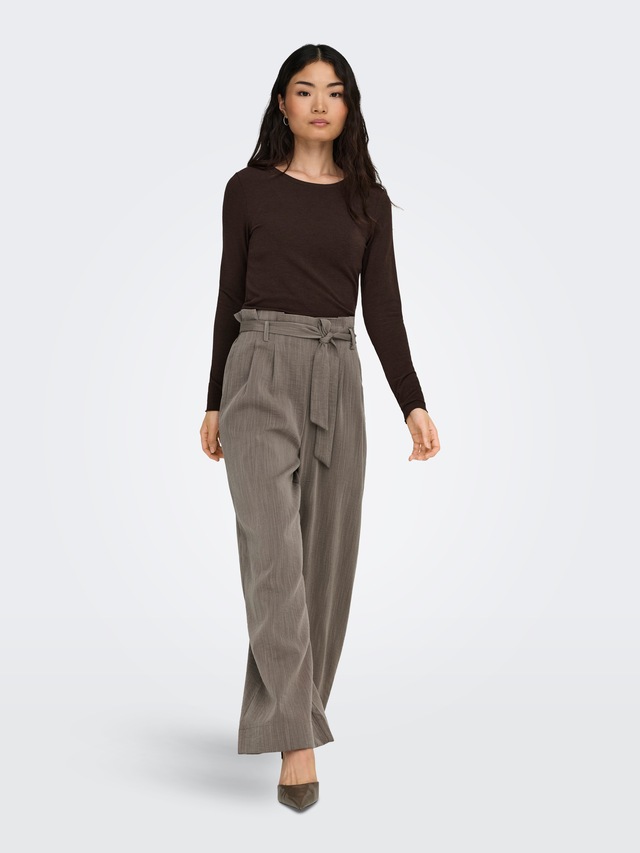 ONLY Paperbag-Hose »ONLMARSA SOLID PAPERBAG PANT WVN NOOS«  mit Gürtel
