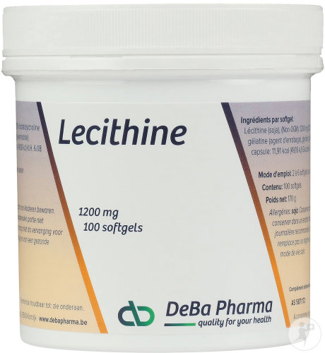 Deba Lecithine 1200mg Softgels 100