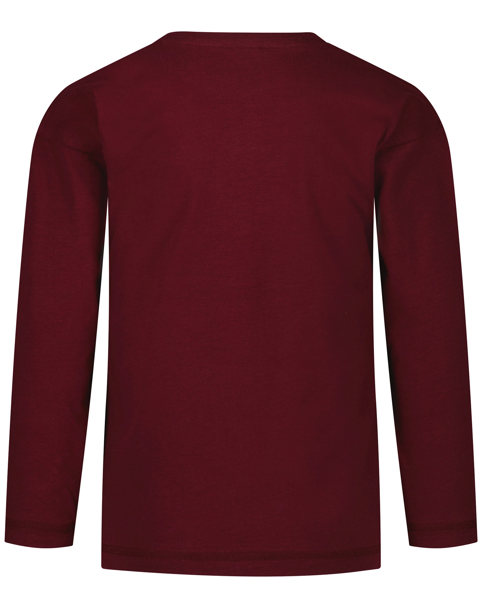 Langarmshirt ATHLETIC - RACING in deep red