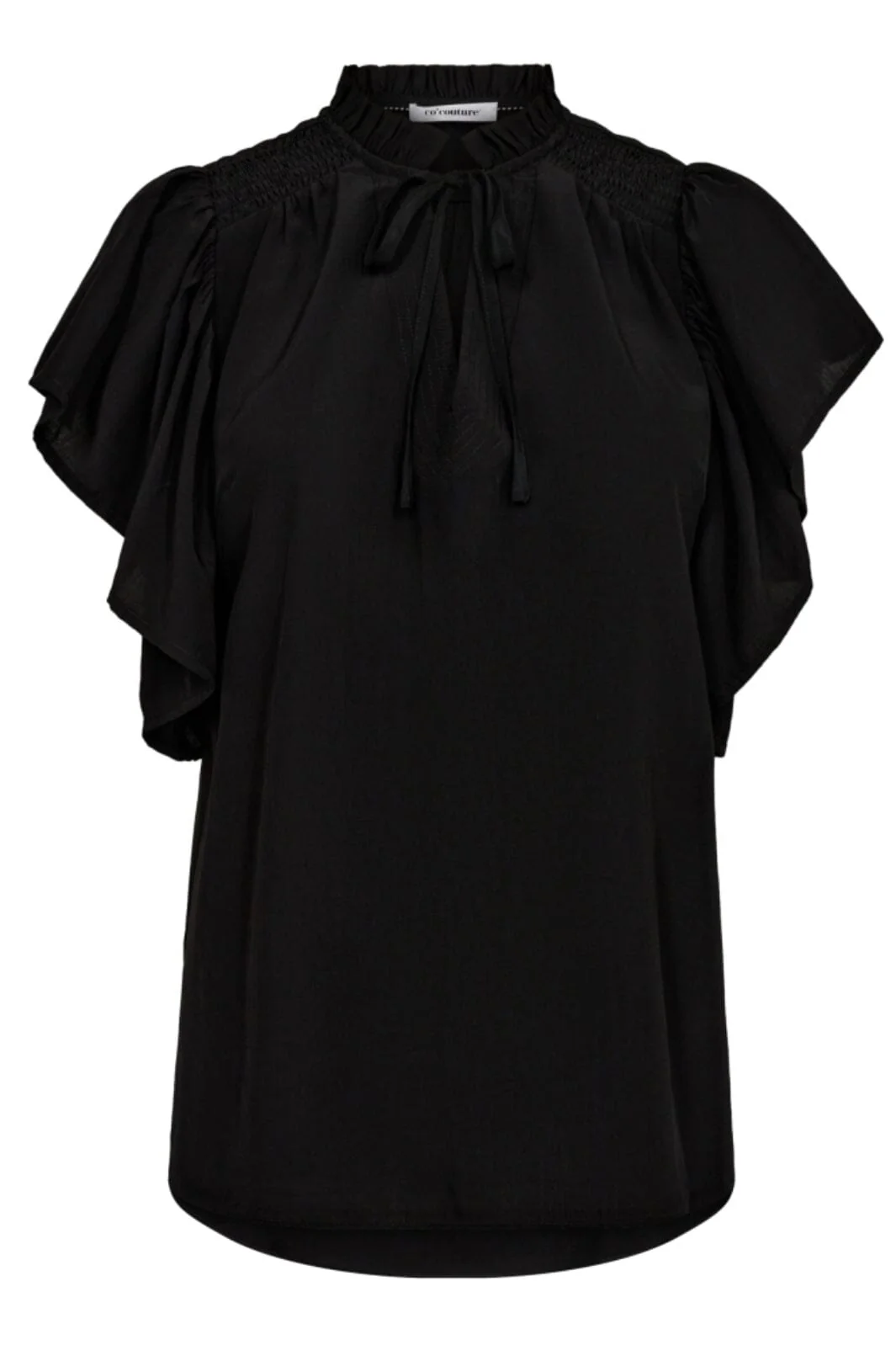 Co´Couture Toracc Frill Top 35478 96 black