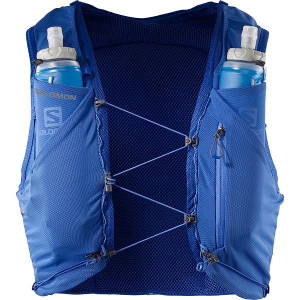 Sac trail SALOMON ADV SKIN 5 SET NAUTICAL BLUE/EBONY/WHITE