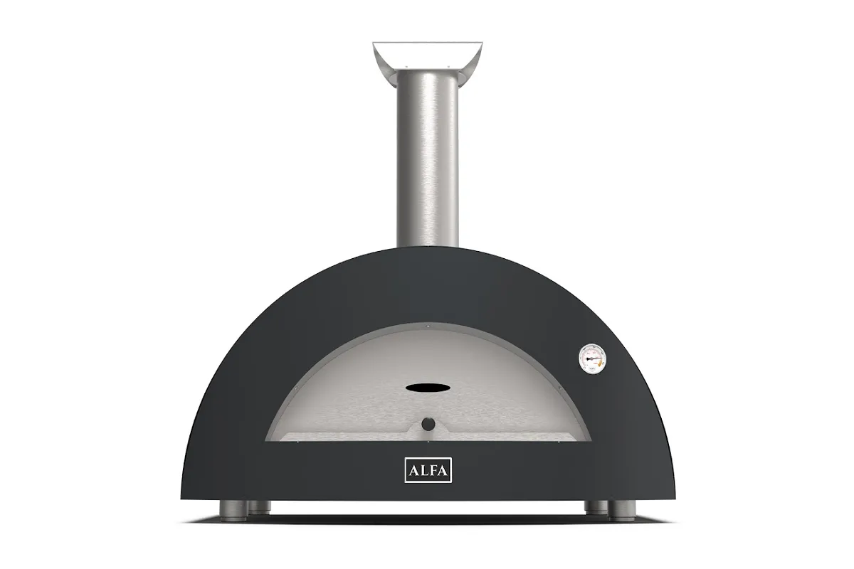 Alfa Forni Moderno 3 Pizze Træ Grå
